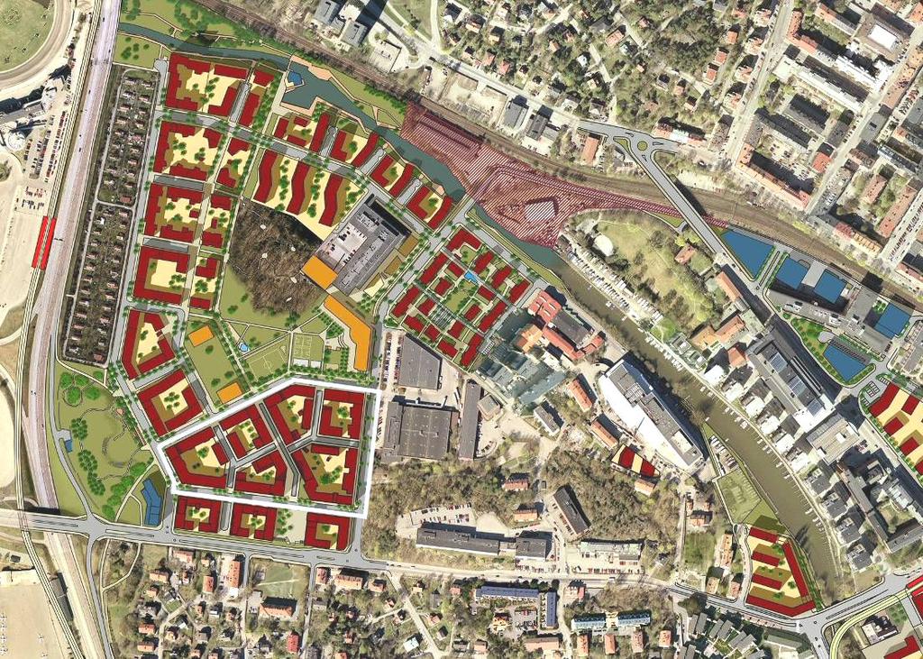 SID 2 (10) Utlåtande Syfte Planen syftar till att möjliggöra nybyggnation av sex bostadskvarter och allmänna gator inom kvarteret Tappen mm i området Annedal i stadsdelen Mariehäll.