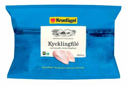 Kycklingfilé Kronfågel,