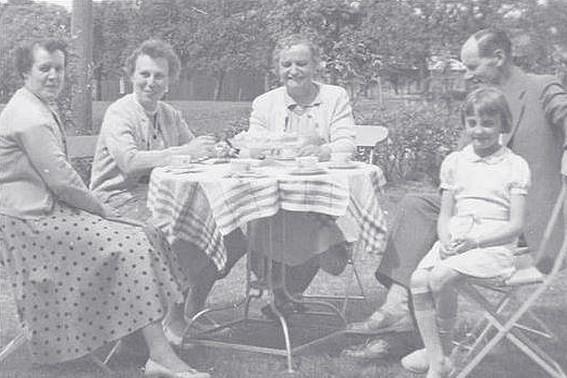 Maria och Johan, med Linnea.