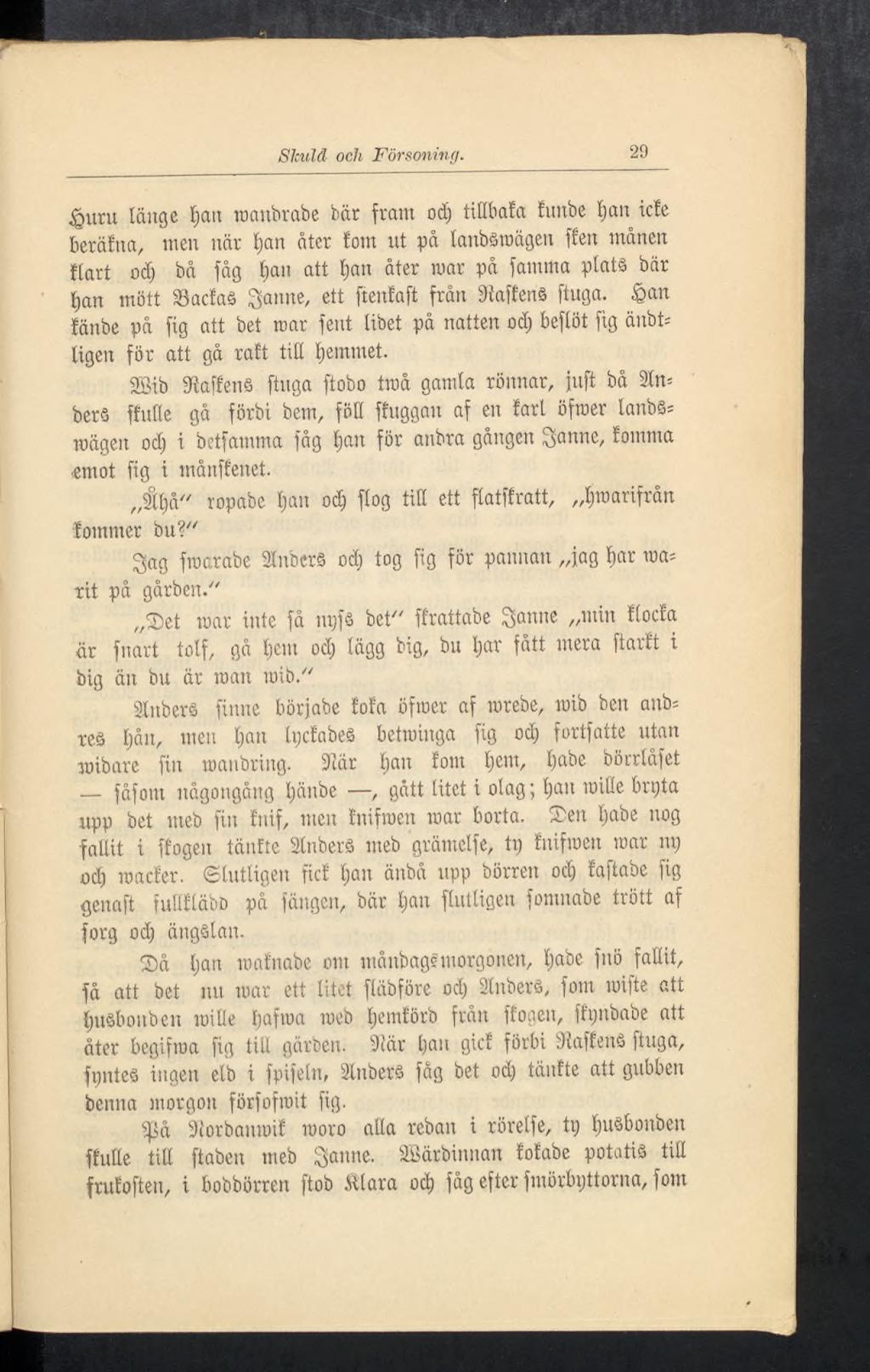 Shuld och Försoning. 29,guru länge Iian wanbrabe bär fram od) tuibala funbe Ijan ic!