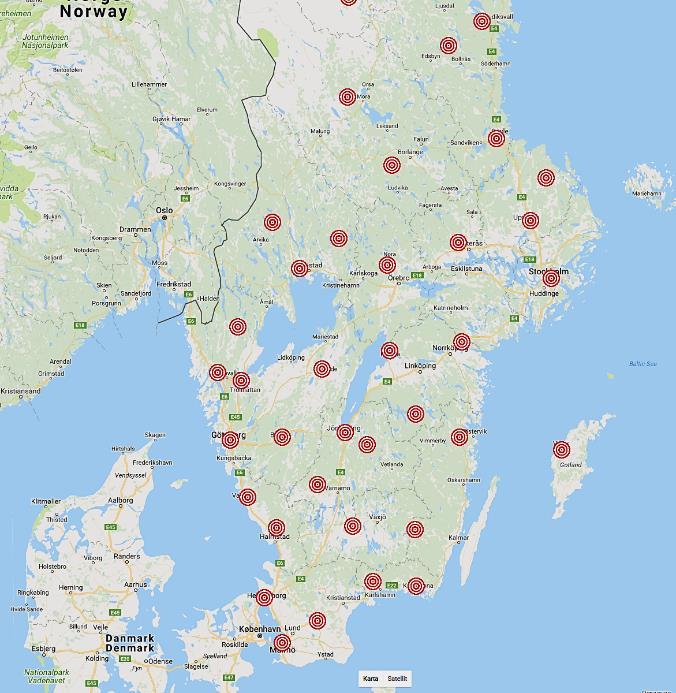 Erfarenheter från pilotstudierna - 5 Tillgång till öppen information om elektroniska systems prestanda, skydd och placering kan