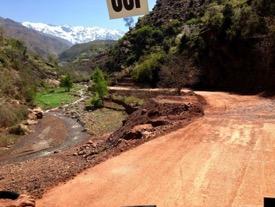 Marrakech och fortsätter upp i Höga Atlas, till bergsbyn Imlil,