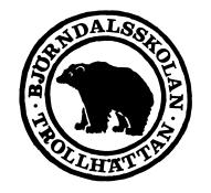 Paradisskolan/Björndalsskolan 2016-01-22 Paradisskolan 7-9 PLAN MOT