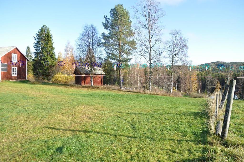 Ingen person skriven där. Utdrag ur MKB sid 235-236 /Vid Harasjön finns fyra bostadshus som ligger norr om sjön. Det naturliga blickfånget är åt öst och sydöst.