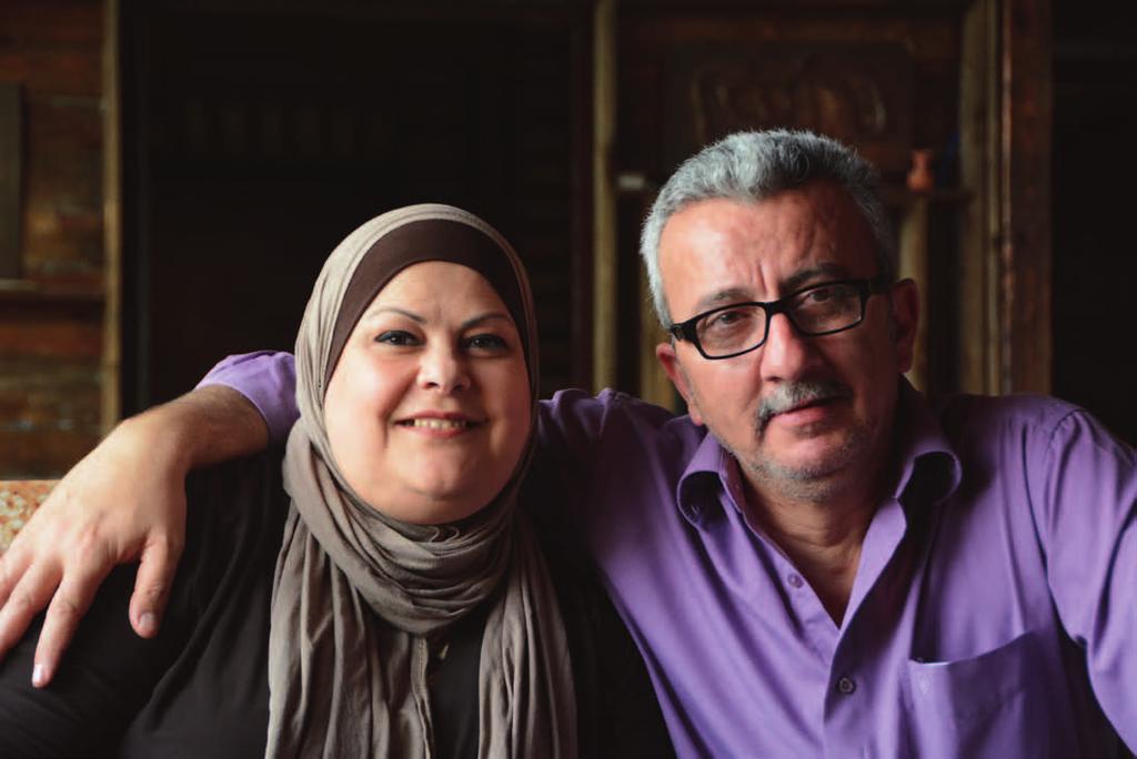 Foto: Anna Wester Hamadas mamma Kifah och pappa Amjad. efter som han är under 18 år får Kifah besöka honom varannan vecka genom Röda Korset. Men det är en lång procedur att gå igenom.