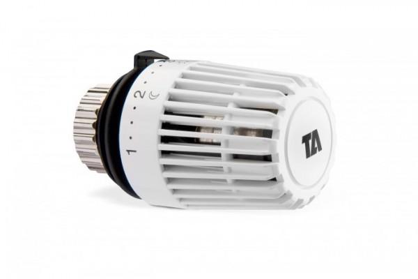 Exempel på radiatortermostat Är radiatortermostaten fullt öppen ger det en temperatur på 21 o C i rummet.