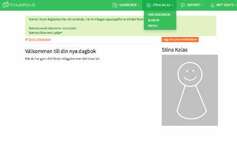 Brukarens förnamn Brukarens efternamn Nu kan man skapa en Dagbok och prova den gratis månad.. Fyll i brukarens för- och efternamn.. Avsluta med att klicka på Skapa Dagbok. Välkommen till Dagboken!