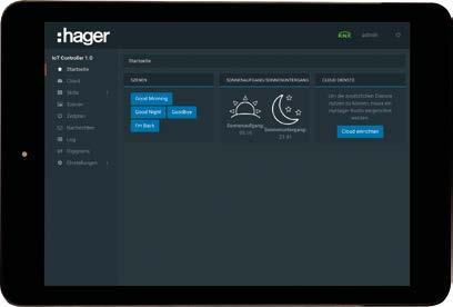 Anslut IoT-Gränssnittet till KNX-systemet Det nya IoT-Gränssnittet är lätt att installera och servern kan snabbt integreras och konfigureras.