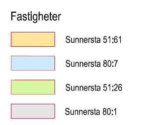 Konsekvensen av nollalternativet blir då att ingen fastighetsbildning kan genomföras.