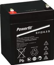 Powerfit Batterier För Kommunikationsutrustning, Larmsystem, Golfvagnar, Nödbelysning, Gräsklippare, Mätutrustningar.