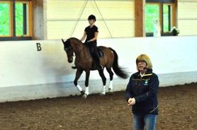 med sin lära om horsemanship och filosofi imponerade stort på hela publiken.