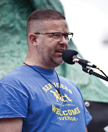 Torsdag 20 september Sveriges flyktingmottagande 2015 och idag Tobias Lohse, ordförande för Refugees Welcome, berättar om hur flyktingmottagandet såg ut 2015 och hur det har förändras