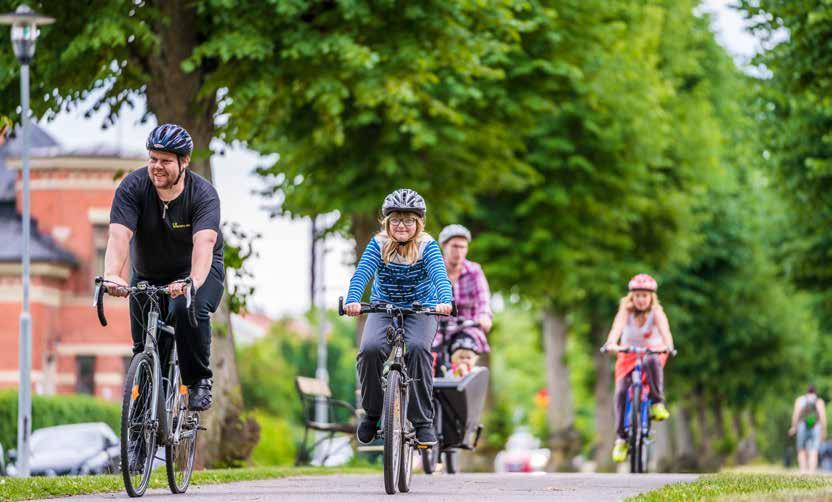 4 Välfärdsinriktade mål Mål 4. Goda kommunikationer För att kunna bygga fler bostäder behövs infrastruktur som skapar tillgång till goda kommunikationer.