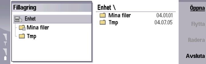 12. Filhanteraren I Filhanteraren kan du hantera innehåll i och egenskaper för olika filer och mappar. Öppna Skrivbord > Office > Filhanteraren.