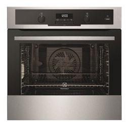 A Inbyggnadsugn EKP721X, rostfri 71 L Anti fingerprint Varmluft