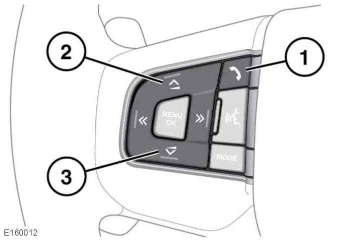 L Telefon 5. Knappsats: Peka för att visa knappsatsen. 6. Ikon för nätsignalstyrka. 7. Ikon för den anslutna telefonens batterinivå. 8. Statusdisplay: Visar det valda numret eller kontakten. 9.