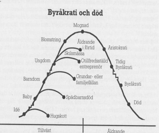 REFERENSRAM Figur 4: Adizes Livscykelmodell Källa: Adizes, 1988, s.