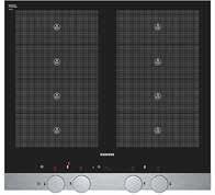 EH631BE18E induktionshäll touchstyrning, 4 zoner 145, 180, 180, 210 mm, barnsäkring,