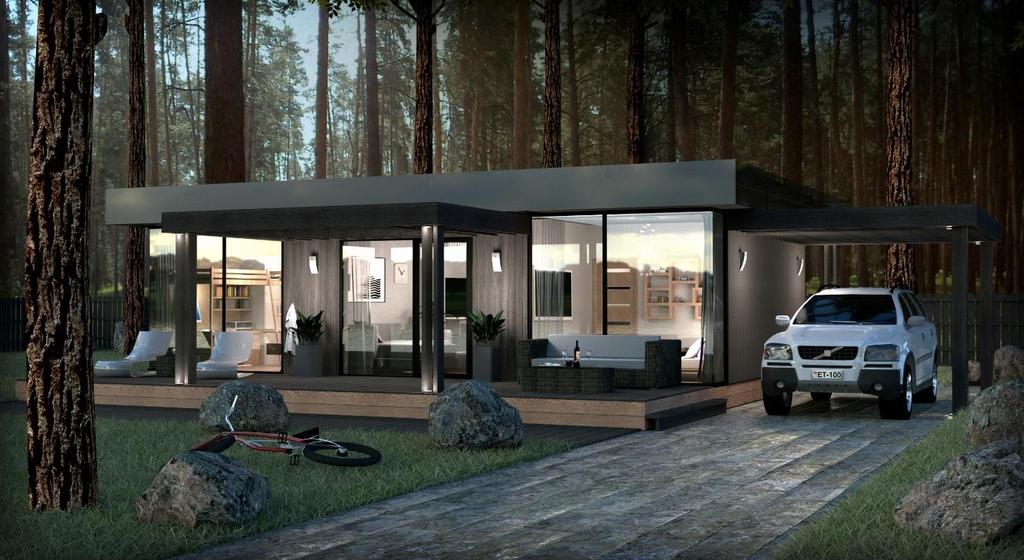 HUSET MELODY BOYTA 55 m 2, TERRAS