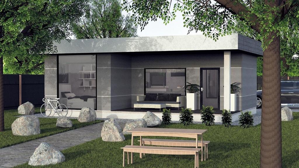 HUSET SYMPHONY BOYTA 35 m 2, TERRAS
