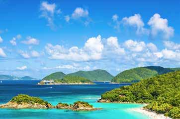 Dag 5 4 mar St John, Virgin Islands Under morgonen ankommer Azamara Journey till sitt första stopp i den ljuvliga karibiska övärlden. St. John är den minsta av Jungfruöarna och är till två tredjedelar nationalpark.