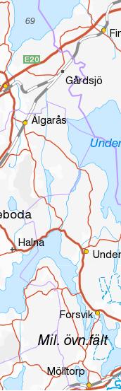 19 ± C Nordskogen Kärret B A Jonstorp Väg 200 Lugnet Göta Kanal Väg 202 Nolgården Svenska kraftnät Ängstorp Björkhaga Teckenförklaring 0 Inventering 4 4 4 Fornminne yta!