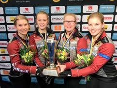 På herrsidan blev det favoritseger genom lag Edin från Karlstads CK. Finalen inleddes jämnt och spännande men när lag Edin tog en trea i fjärde omgången var det OSsilvermedaljörerna som tog kommandot.