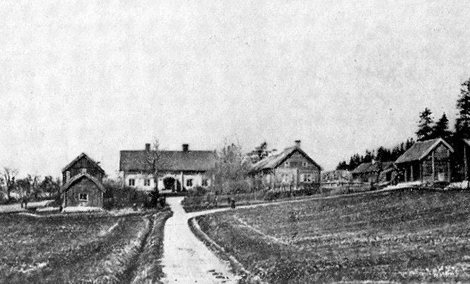 Prästgården före 1877.