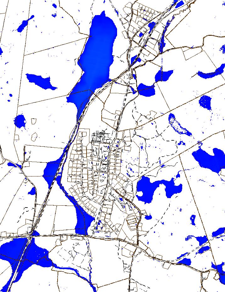 sid 12 av 24 Karta över känsliga lågpunkter i Hällaryd vid skyfall, MapInfo, 2017 Beslutsunderlag Tjänsteskrivelse