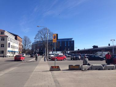 Godsmagasinet var tidigare pålastningscentral