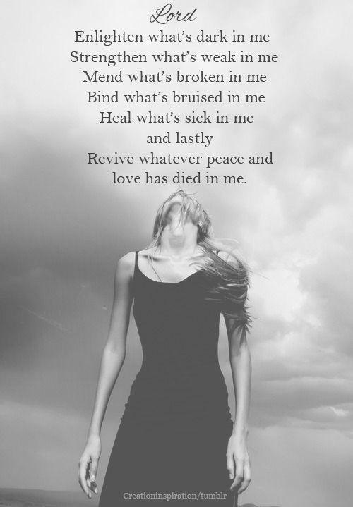 Sheila puts her trust in God In this world you will have trouble. But take heart! I have overcome the world.