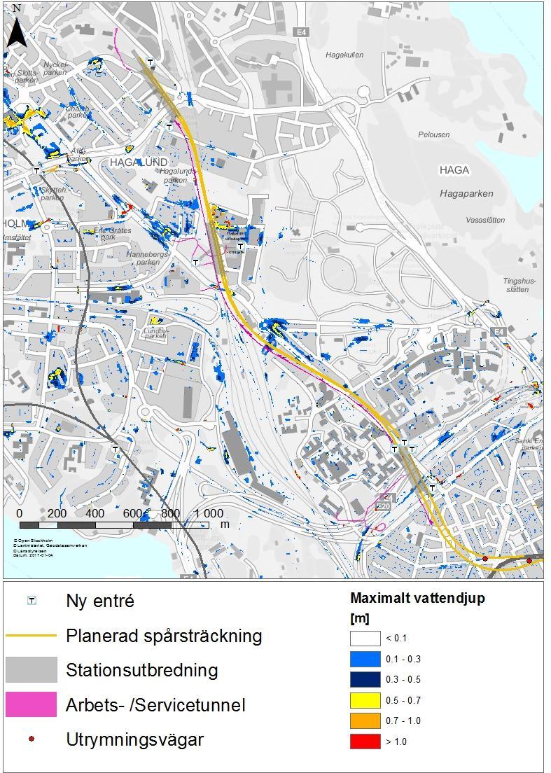 22 Beskrivning 3 Resultat och diskussion Nedan följer bedömningen av översvämningsrisken för respektive objekt. Numret i respektive underrubrik motsvarar objektsnumret.