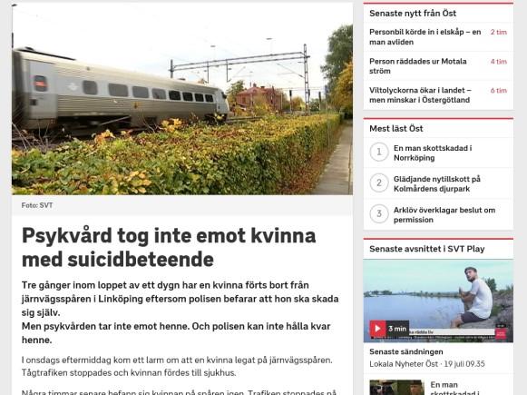 4.8. Information från externa samverkanspartners 4.8.1. Norrköpings kommun 18 Kommunen har inget operativt samarbete med Trafikverket eller järnvägsbranschen, i dagsläget.