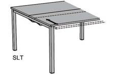 nano bord bench sitt/sitt Borden har bengavlar i silver, vitt eller svart. Standard: Bengavlar SF, fast höjd 740 mm. Tillval: Bengavlar SFA, fast höjd 740 mm, SMA, ställhöjd 650-850 mm.