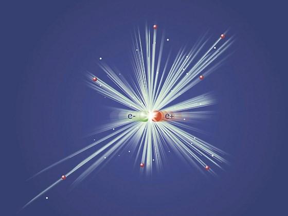Antimateriadrift Exempel: anti-protoner, positroner När materia och antimateria möts frigörs stora energimängder och, kan till viss del, utnyttjas för att driva ett rymdskepp framåt 1 gram tar oss