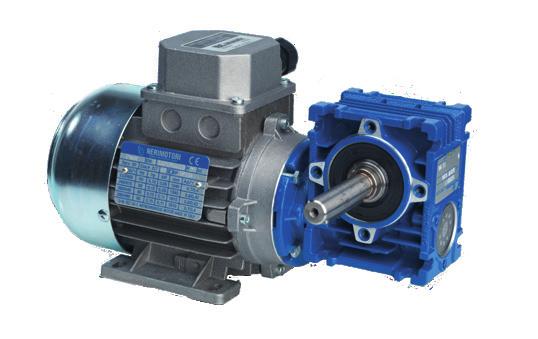 VVX-MOTORER 3-FAS 3-fasmotorer för reglerad drift med MiniMax eller MicroMax Kuggväxelmotor 3-fas 230 V Inbyggd termokontakt, utdragen till plint F22025075 F22040075 VVX-motor 25/75 3-fas VVX-motor