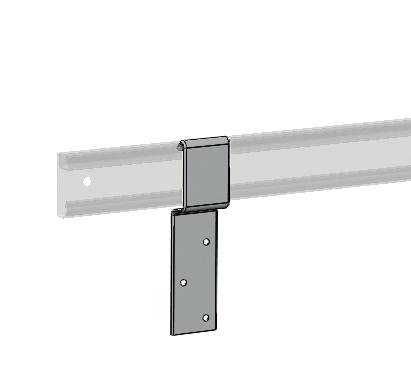 Bord, Stolar, Skåp, Skärmväggar och övriga tillbehör Bokstöd (fortsättning) Beslag & applikationer Bokstöd Vinkelstöd Vinkelstöd 80102 Höjd, 200 mm.