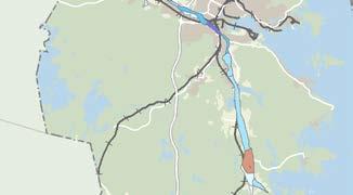 11 kända grundvattenförekomster av varierande storlek, varav en i sedimentärt berg respektive urberg.