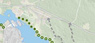 Områdena 6.2 och 6.3 bidrar även till att skapa en sammanhållen bebyggelse genom att binda samman Forsbacka med Forsbacka by.