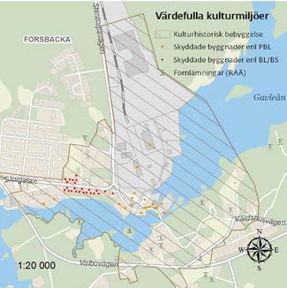 Stora kulturhistoriska värden är en tillgång för orten, men kan i viss mån även vara en belastning.