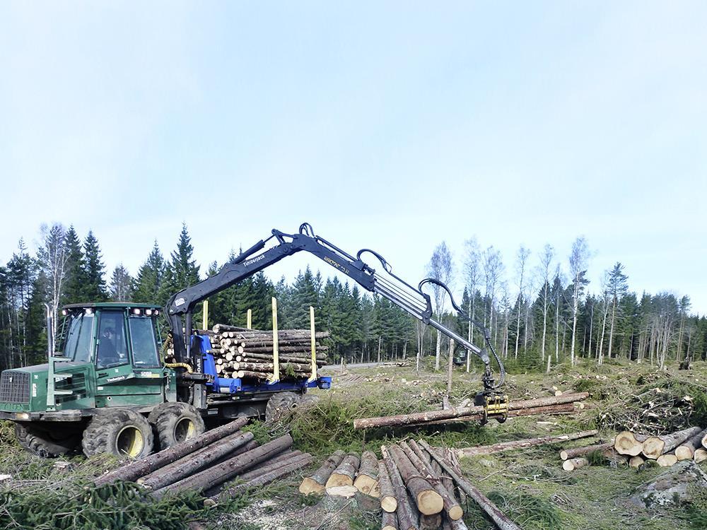 Ny enhetslastbärare i skogen Samhällsnytta: Möjliggör effektivare försörjningskedjor genom