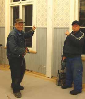 Skördegillet. Elmer Eklund i folkdanstagen. Foto: Kyrkslätts folkdansare rf.