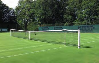 Även tennisbanor kan med fördel anläggas med Hekla Green. Hekla Scoria används som dränerande skikt i tennisbanor av grus.