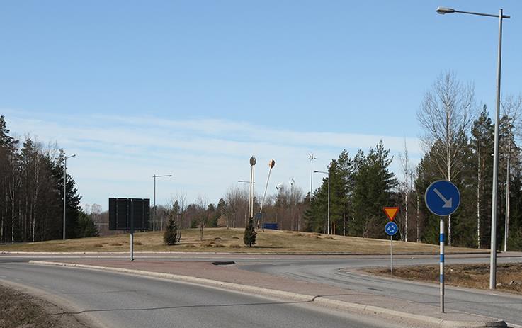 Infart från Eskilstuna Västerås Norra infarten från Västerås och Eskilstuna är en livligt