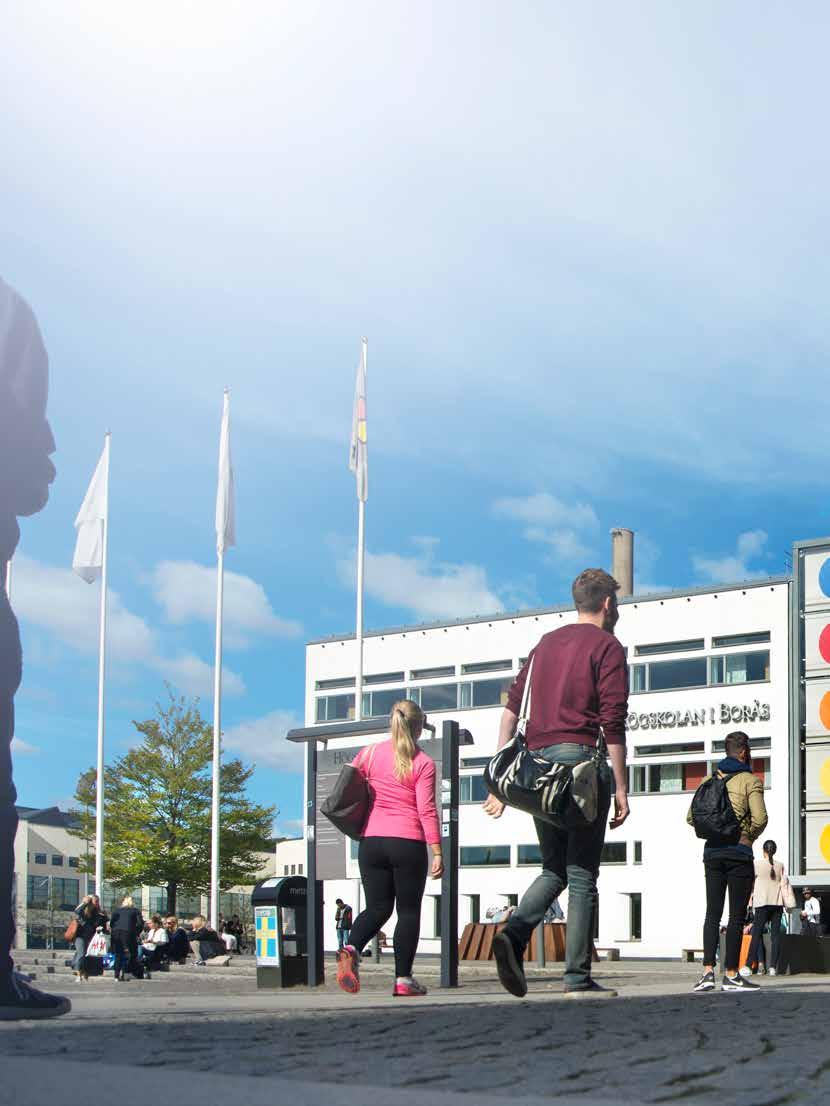 NÄSTA STEG Högskolan i Borås har haft en gynnsam utveckling sedan lärosätets etablering för 40 år sedan.