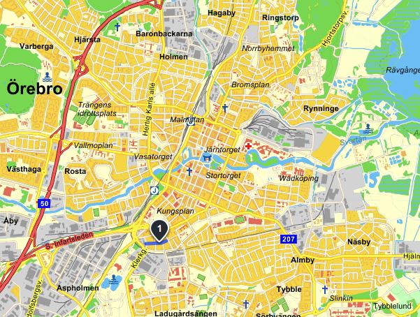 1 Introduktion Detta dokument är en komplettering till trafiksäkerhetsinstruktionen (TRI) för Jernhusens infrastruktur, och beskriver lokala förhållanden i Örebro.