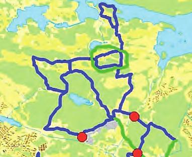 Här har vi också ägnat mycket energi åt information för de som leder eller rider sin/-a häst/-ar i området, så att detta sker på ett korrekt och hänsynsfullt sätt, och har därvid haft ett gott