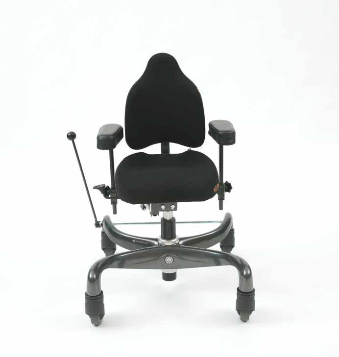 Manuell tilt standard ABC - sittsystem ABC-stolen är framtagen för att ge barn med funktionshinder möjligheten till en god
