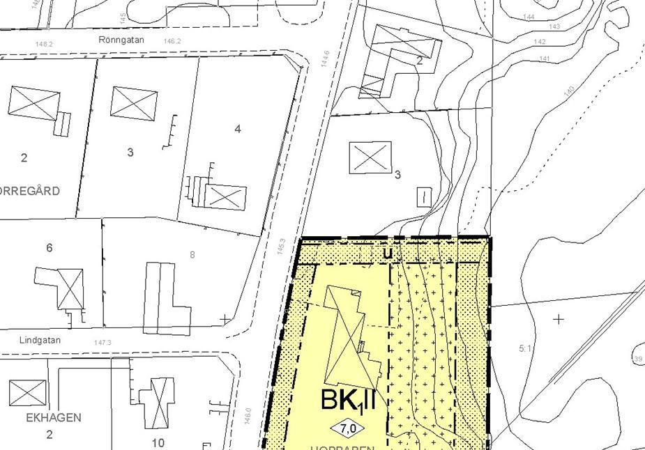 1 Inledning Älmhults kommun arbetar med en ny detaljplan för fastigheten Hopparen 4 i Älmhult. Fastigheten är idag planlagd för bostadsändamål, fristående hus i två våningar.