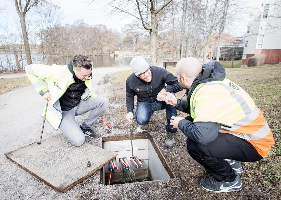 Anvisningarna för robust fiber används som: Tekniskt stöd vid upphandling Informationsmaterial för tillståndsgivare